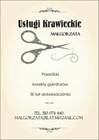 Przeróbki poprawki krawieckie Lublin Świdnik Piaski krawcowa szycie